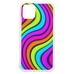 Swirl Twirl Design Pattern Waves Iphone 12 Mini Tpu Uv Print Case	 by Loisa77