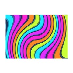 Swirl Twirl Design Pattern Waves Crystal Sticker (a4) by Loisa77