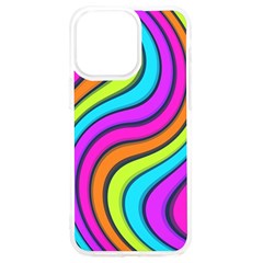 Swirl Twirl Design Pattern Waves Iphone 15 Pro Max Tpu Uv Print Case