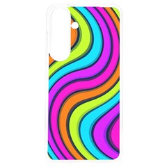 Swirl Twirl Design Pattern Waves Samsung Galaxy S24 6 2 Inch Tpu Uv Case by Loisa77