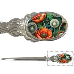 Flower Poppies Letter Opener by Loisa77