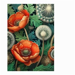 Flower Poppies Small Garden Flag (two Sides) by Loisa77