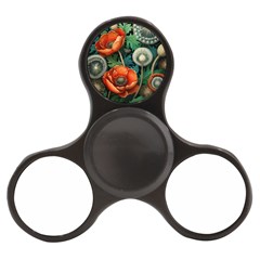 Flower Poppies Finger Spinner by Loisa77