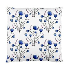 Flowers Seamless Pattern Victorian Standard Cushion Case (One Side)