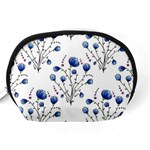 Flowers Seamless Pattern Victorian Accessory Pouch (Medium) Back