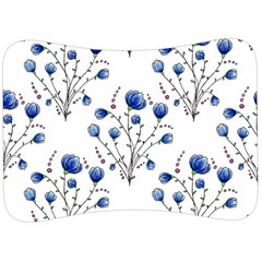 Flowers Seamless Pattern Victorian Velour Seat Head Rest Cushion by Loisa77