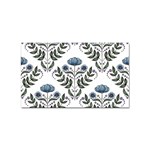 Flower Seamless Pattern Victorian Sticker Rectangular (10 pack) Front