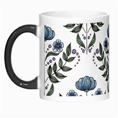 Flower Seamless Pattern Victorian Morph Mug by Loisa77