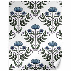 Flower Seamless Pattern Victorian Canvas 12  X 16  by Loisa77