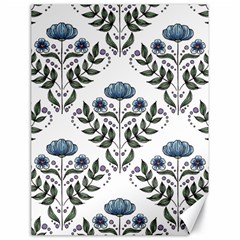 Flower Seamless Pattern Victorian Canvas 18  X 24  by Loisa77