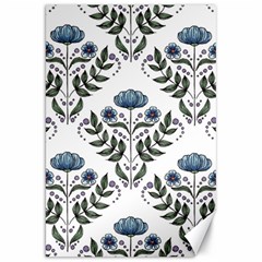 Flower Seamless Pattern Victorian Canvas 20  X 30  by Loisa77