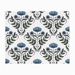 Flower Seamless Pattern Victorian Small Glasses Cloth (2 Sides)