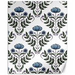 Flower Seamless Pattern Victorian Canvas 11  x 14  10.95 x13.48  Canvas - 1