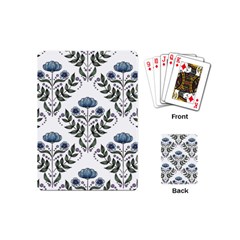 Flower Seamless Pattern Victorian Playing Cards Single Design (mini) by Loisa77