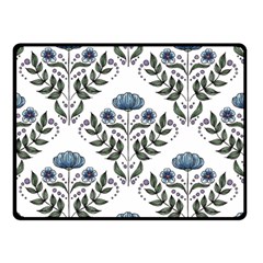 Flower Seamless Pattern Victorian Two Sides Fleece Blanket (small) by Loisa77