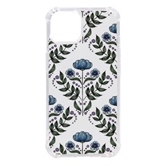 Flower Seamless Pattern Victorian Iphone 14 Tpu Uv Print Case by Loisa77