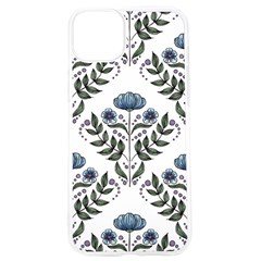 Flower Seamless Pattern Victorian Iphone 15 Pro Tpu Uv Print Case by Loisa77