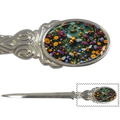 Bees Colony Flowers Letter Opener by Loisa77