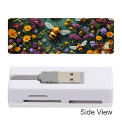 Bees Colony Flowers Memory Card Reader (stick)