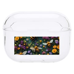 Bees Colony Flowers Hard Pc Airpods Pro Case