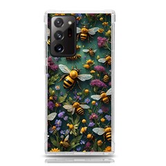 Bees Colony Flowers Samsung Galaxy Note 20 Ultra Tpu Uv Case by Loisa77