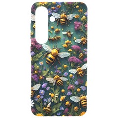 Bees Colony Flowers Samsung Galaxy S24 6 2 Inch Black Tpu Uv Case