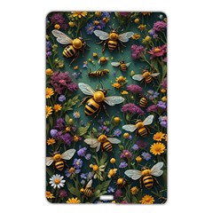 Bees Colony Flowers Name Card Style Usb Flash Drive by Loisa77