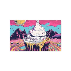 Dessert Chocolate Cream Sticker (Rectangular)