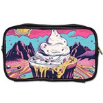 Dessert Chocolate Cream Toiletries Bag (Two Sides) Front