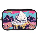 Dessert Chocolate Cream Toiletries Bag (Two Sides) Back