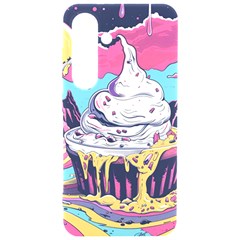 Dessert Chocolate Cream Samsung Galaxy S24 6.2 Inch Black TPU UV Case