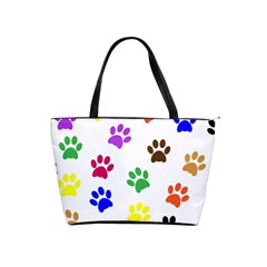 Pawprints Paw Prints Paw Animal Classic Shoulder Handbag by Apen