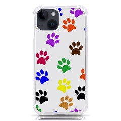 Pawprints Paw Prints Paw Animal Iphone 14 Tpu Uv Print Case by Apen