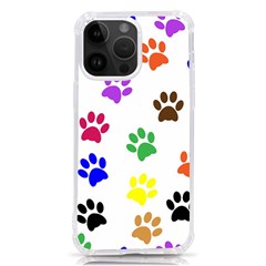 Pawprints Paw Prints Paw Animal Iphone 14 Pro Max Tpu Uv Print Case by Apen