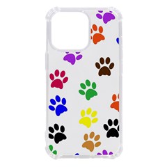 Pawprints Paw Prints Paw Animal Iphone 13 Pro Tpu Uv Print Case by Apen