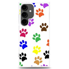 Pawprints Paw Prints Paw Animal Samsung Galaxy S24 Plus 6 7 Inch Tpu Uv Case by Apen