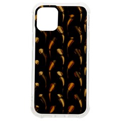 Abstract Art Pattern Warm Colors Iphone 12 Mini Tpu Uv Print Case	 by Ndabl3x