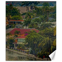 Samborondon District Aerial View Shot, Guayas, Ecuador Canvas 20  X 24  by dflcprintsclothing