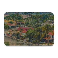 Samborondon District Aerial View Shot, Guayas, Ecuador Plate Mats