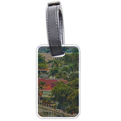 Samborondon District Aerial View Shot, Guayas, Ecuador Luggage Tag (one Side) by dflcprintsclothing