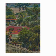 Samborondon District Aerial View Shot, Guayas, Ecuador Small Garden Flag (two Sides) by dflcprintsclothing