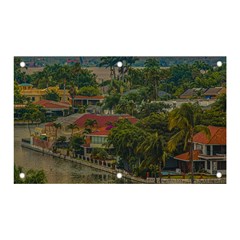 Samborondon District Aerial View Shot, Guayas, Ecuador Banner And Sign 5  X 3 