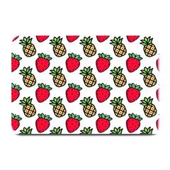 Strawberries Pineapples Fruits Plate Mats by Loisa77