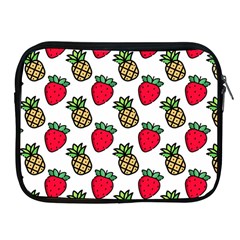 Strawberries Pineapples Fruits Apple Ipad 2/3/4 Zipper Cases by Loisa77