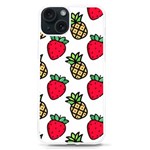 Strawberries Pineapples Fruits iPhone 15 TPU UV Print Case Front