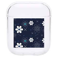 Blue Background Abstract Seamless Hard Pc Airpods 1/2 Case