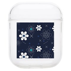 Blue Background Abstract Seamless Soft Tpu Airpods 1/2 Case by Loisa77