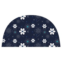 Blue Background Abstract Seamless Anti Scalding Pot Cap by Loisa77