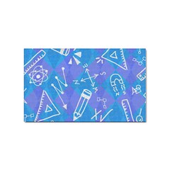 Background Abstract Texture Pattern Sticker (rectangular) by Loisa77