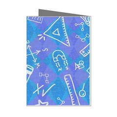 Background Abstract Texture Pattern Mini Greeting Cards (pkg Of 8)